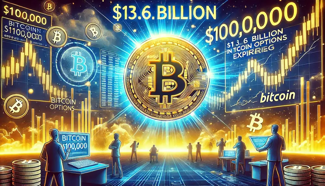 $13.6 Billion In Bitcoin Options Expire — Will BTC Hit $100,000 Cover