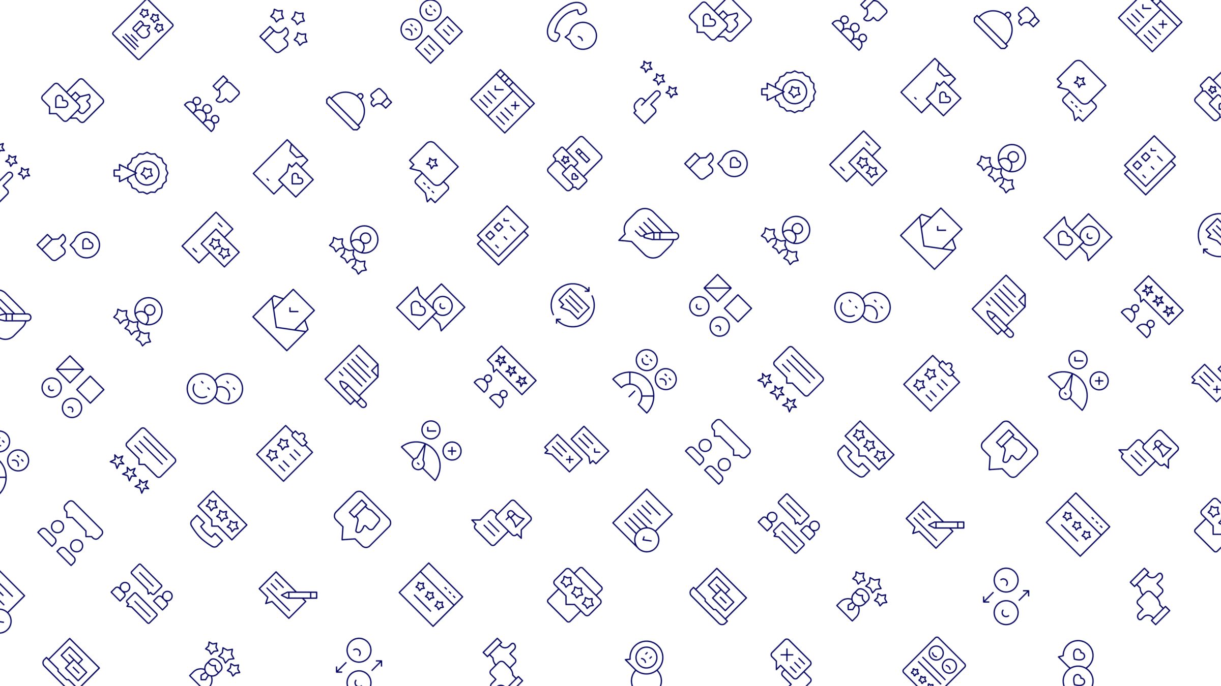 Feedback Icon Set. Duotone Line Style. Part 2 5