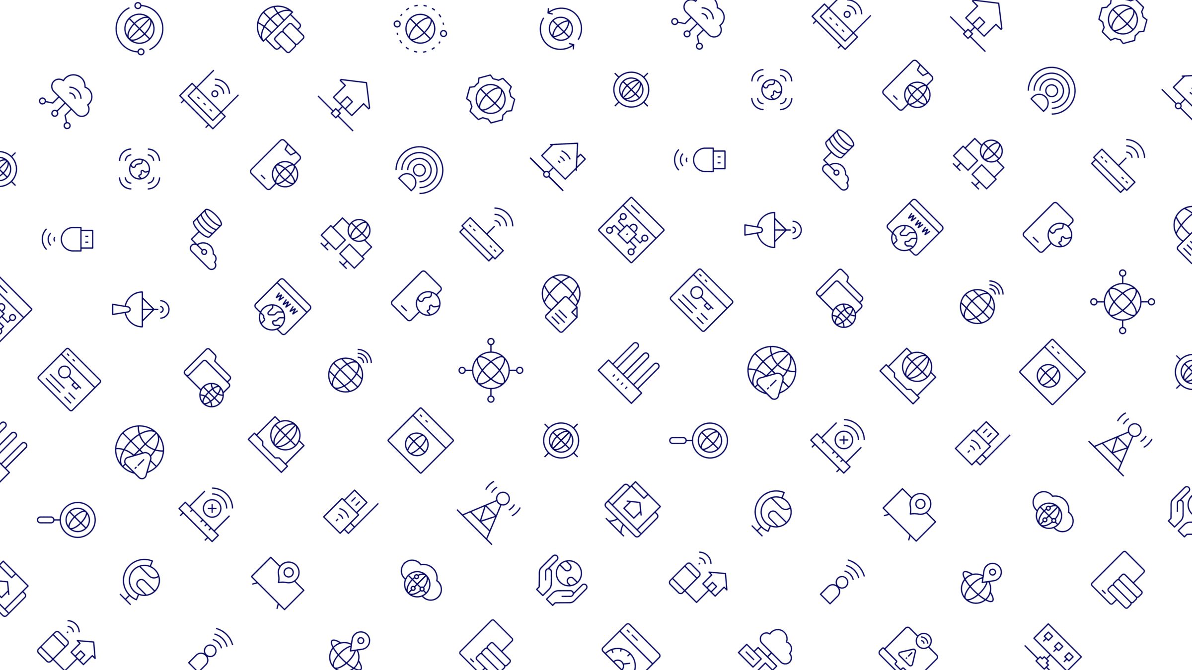 Internet Icon Set. Duotone Line Style. Part 2 5