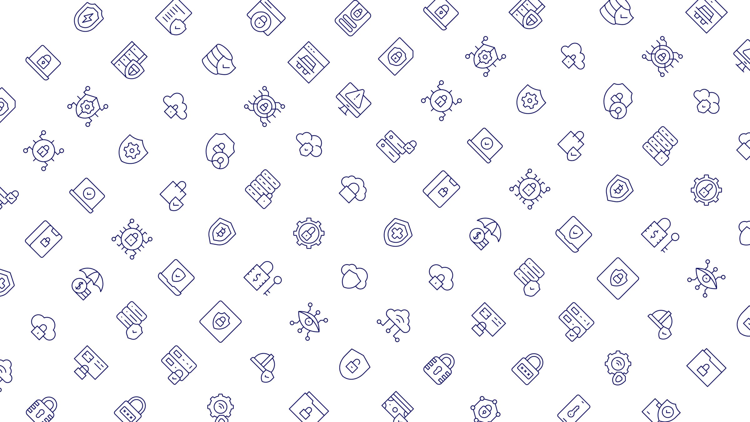 Security Icon Set. Duotone Line Style. Part 2 5