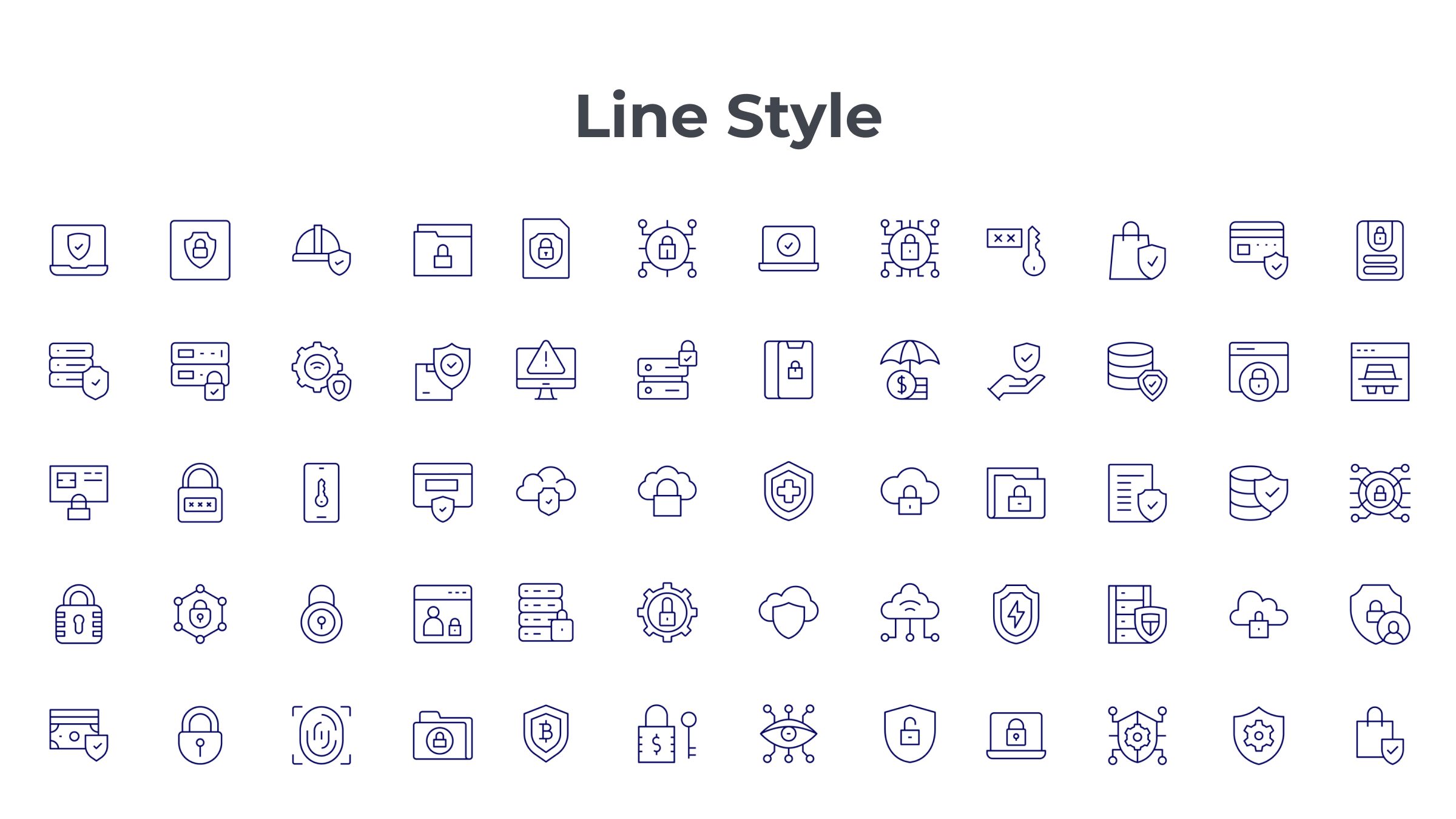 Security Icon Set. Duotone Line Style. Part 2 7