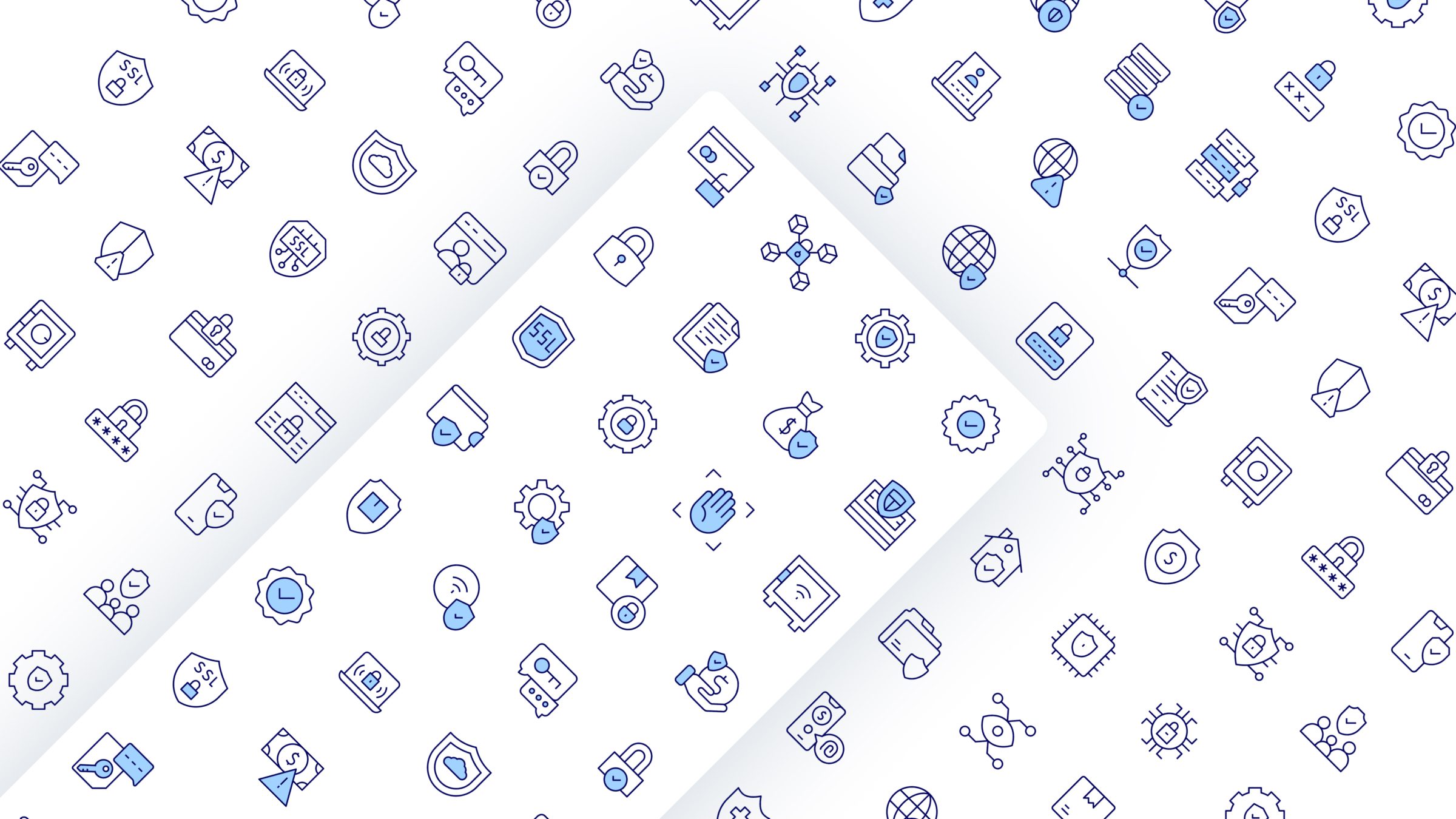 Security Icon Set. Duotone Line Style. Part 4 3