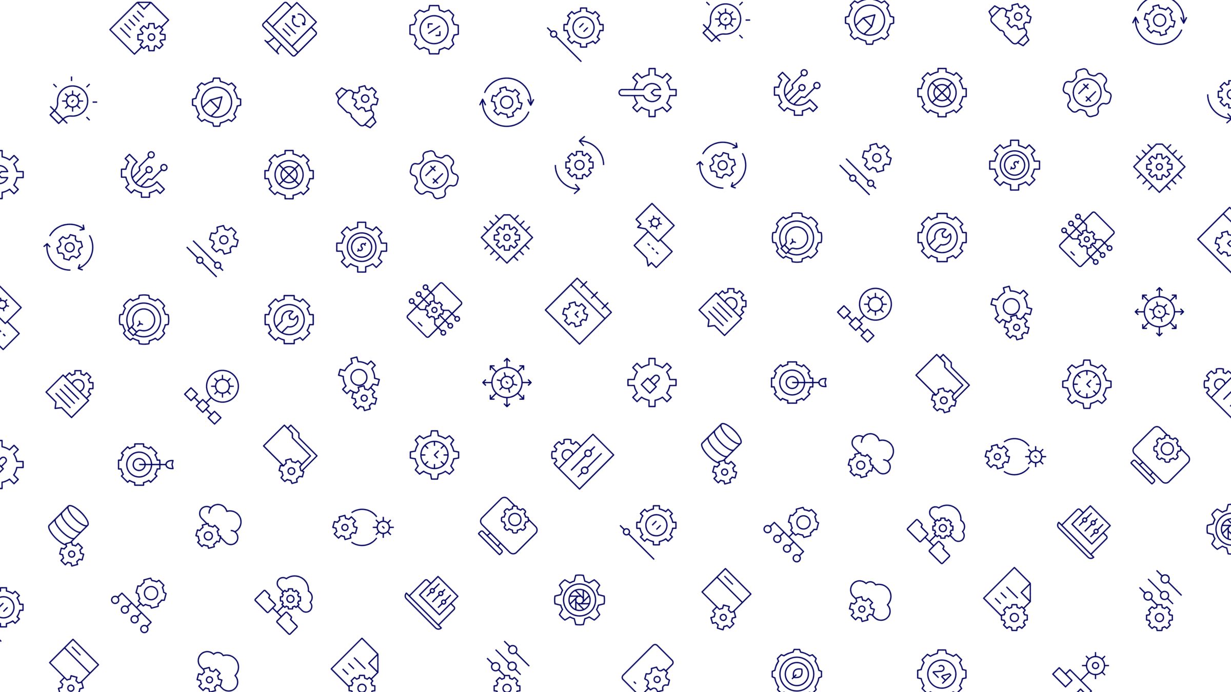 Setting Icon Set. Duotone Line Style. Part 1 5