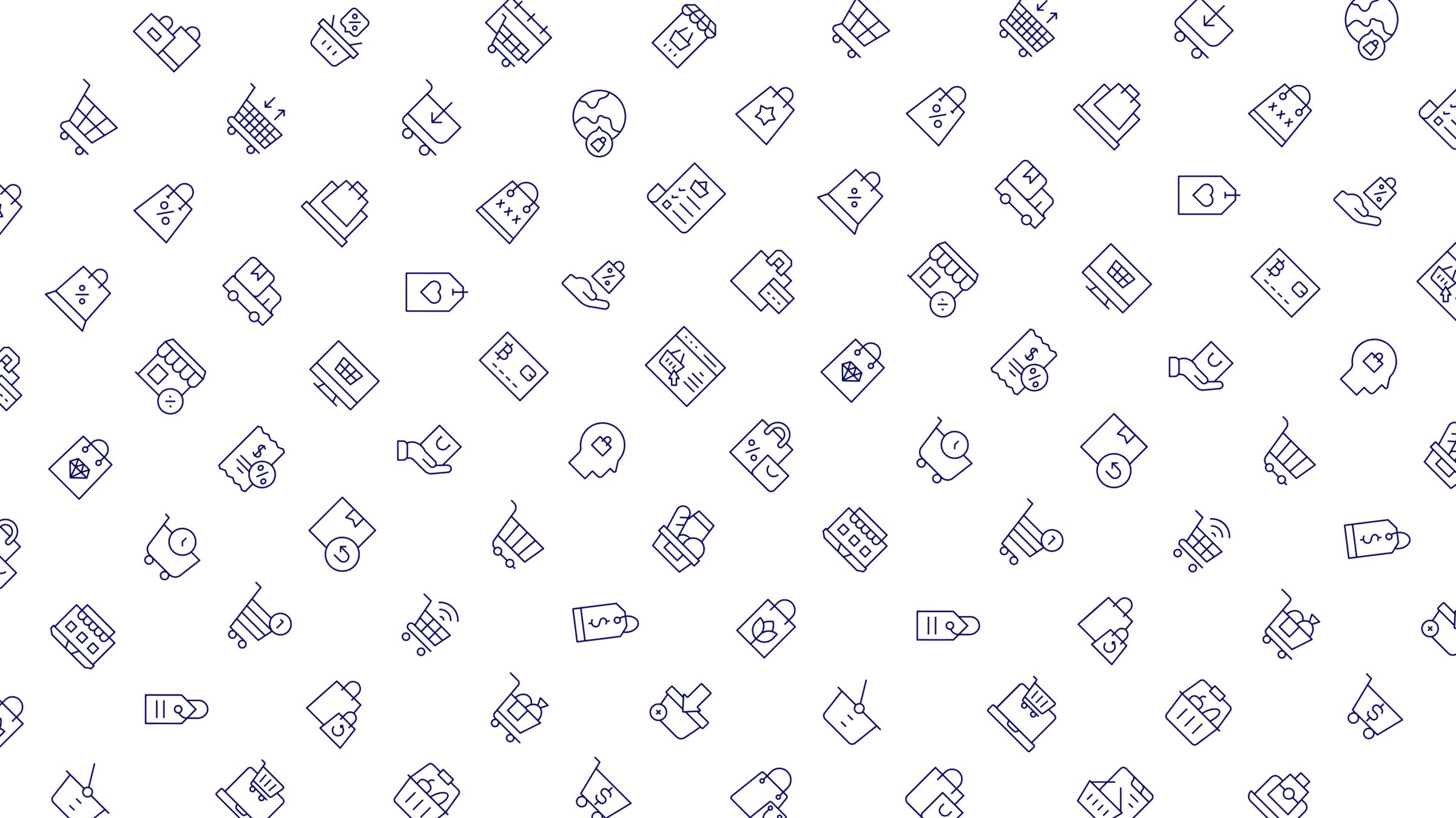 Shopping Icon Set. Duotone Line Style. Part 2 5