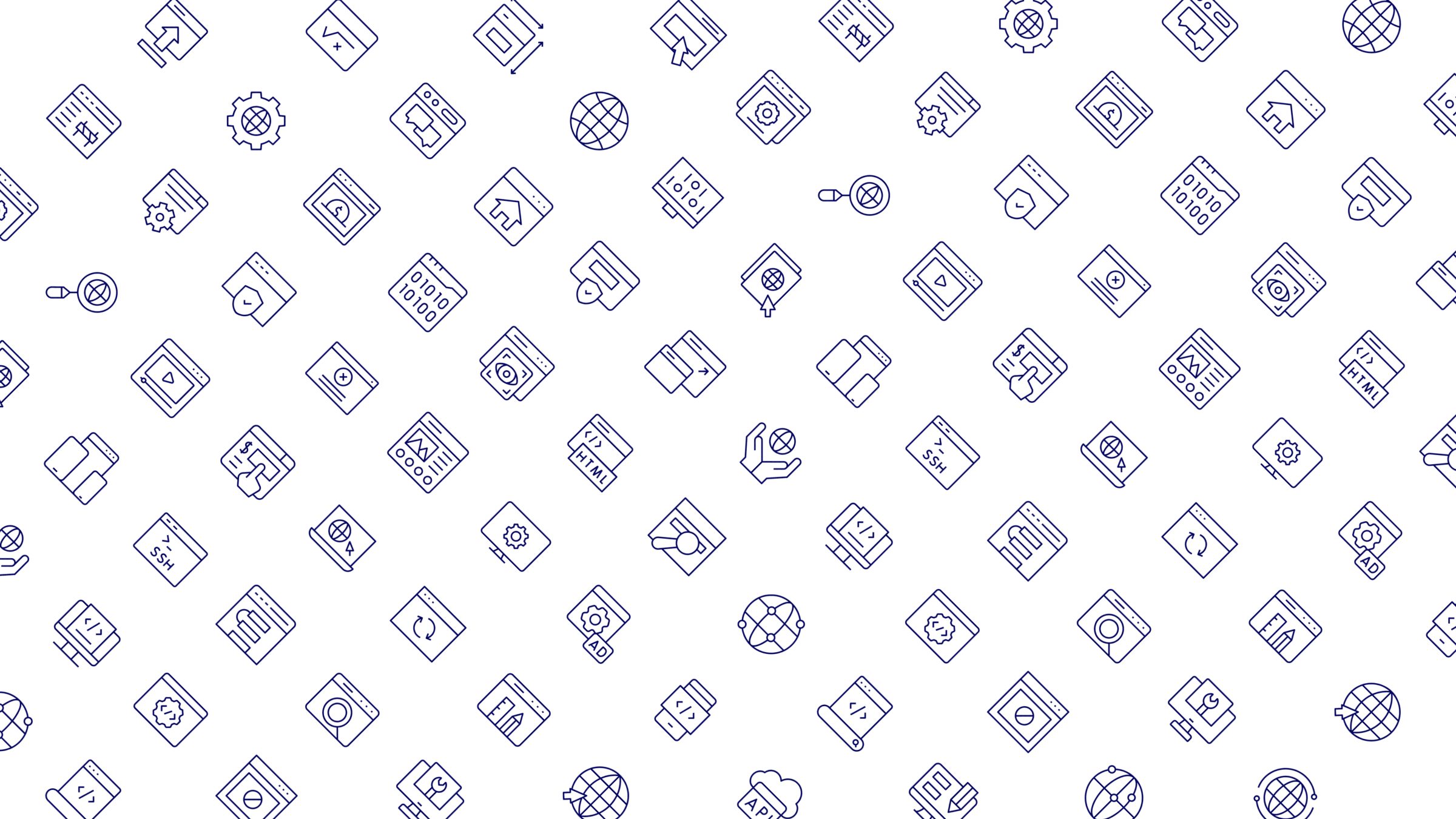 Website Icon Set. Duotone Line Style. Part 2 5