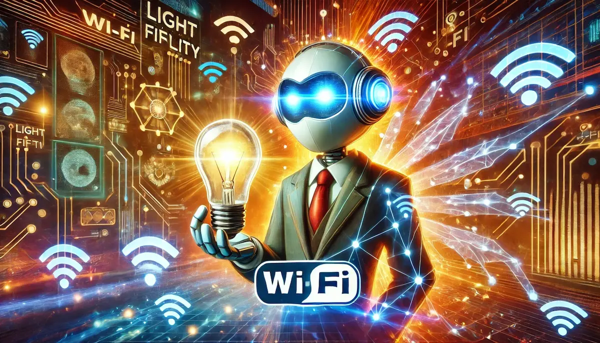 Blockfine.com Light Fidelity (Li Fi)